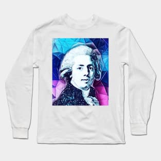 Fausto Elhuyar Snowy Portrait | Fausto Elhuyar Artwork 14 Long Sleeve T-Shirt